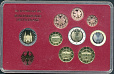 Германия, 2006, Годовой набор,  Proof, двор J, 1с-2 Евро x2 в кассете-миниатюра
